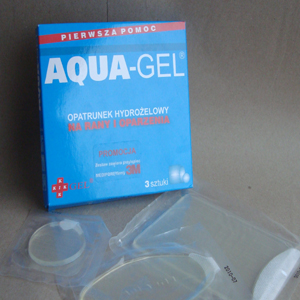 Aqua-Gel opatrunek hydrożelowy na rany i oparzenia